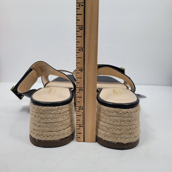 Liz Claiborne Embrook Women's Black Wedge Sandals 106-2451 US Size 10M NWT - Picture 8 of 9